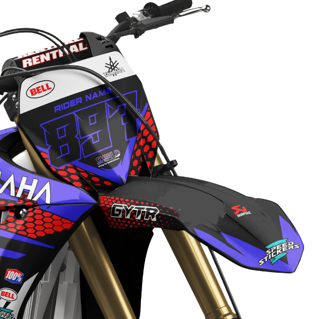 SHIELD-Designaufkleber für Yamaha