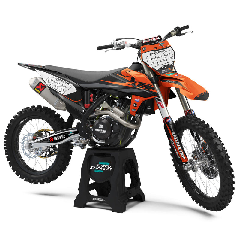 RUNNER Designaufkleber für KTM