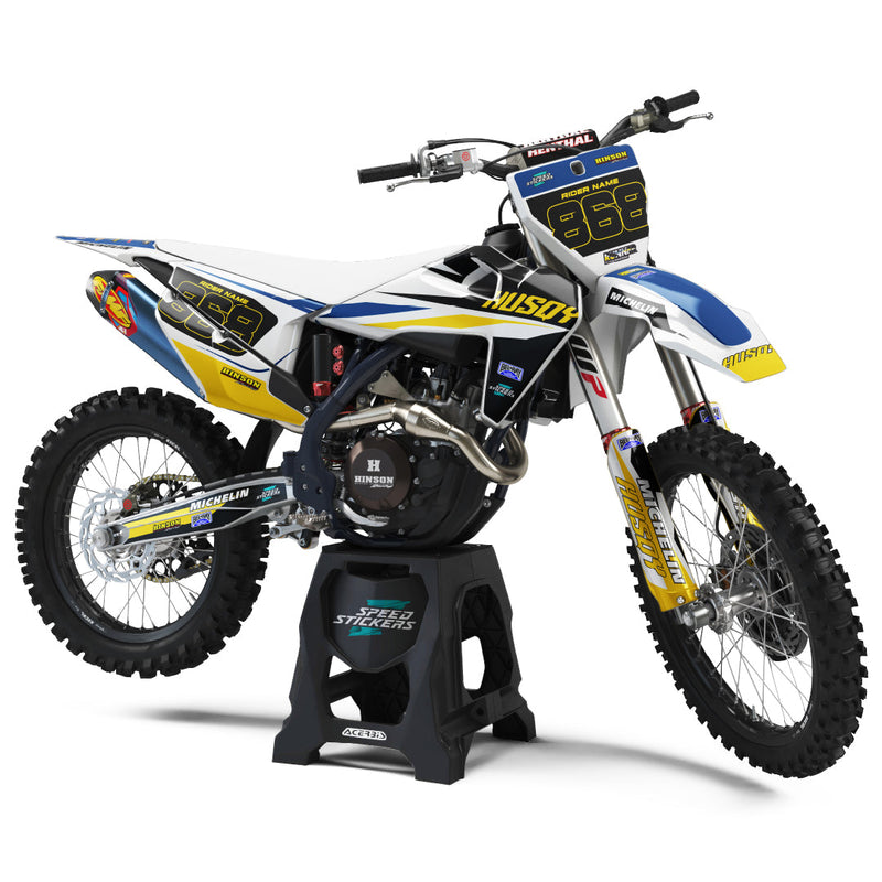RUNNER Designaufkleber für Husqvarna
