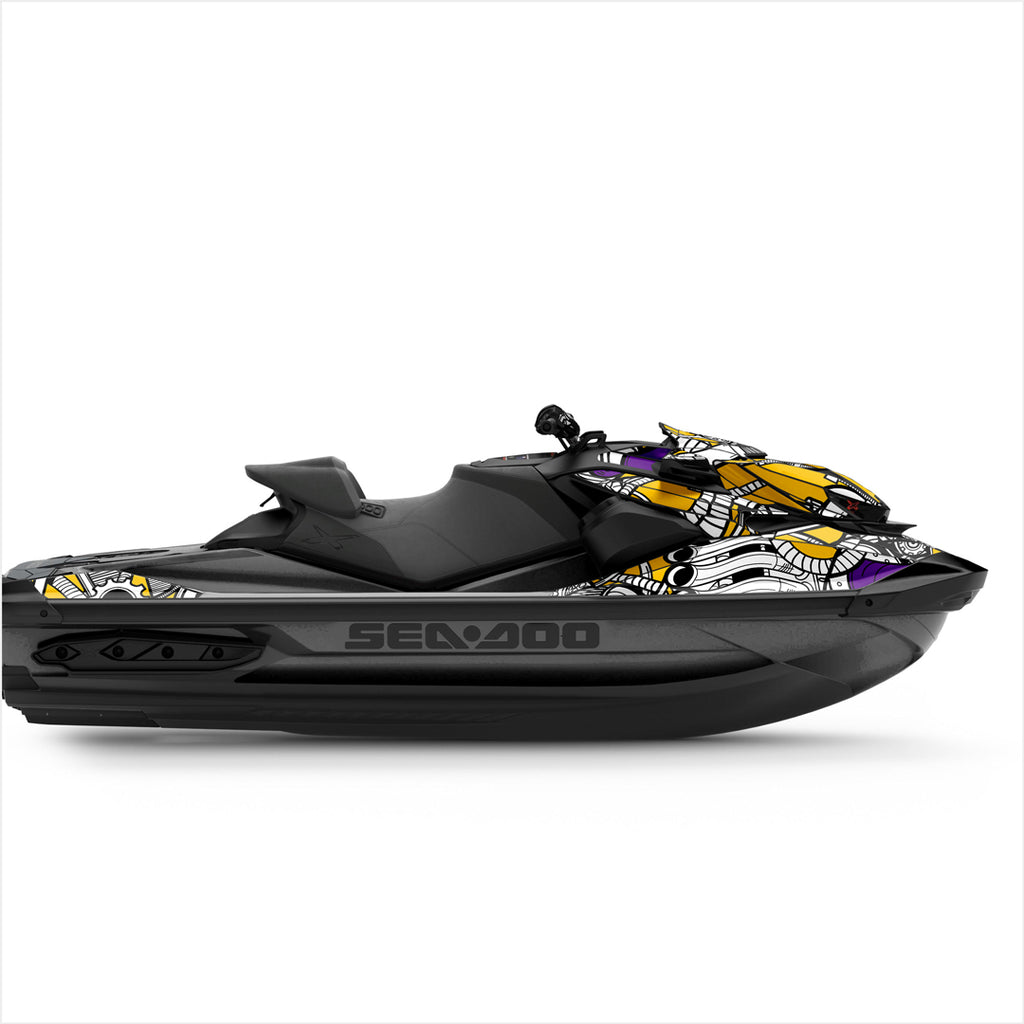 Home PETROL HEAD design stickers for Sea-Doo RXP-X (6)