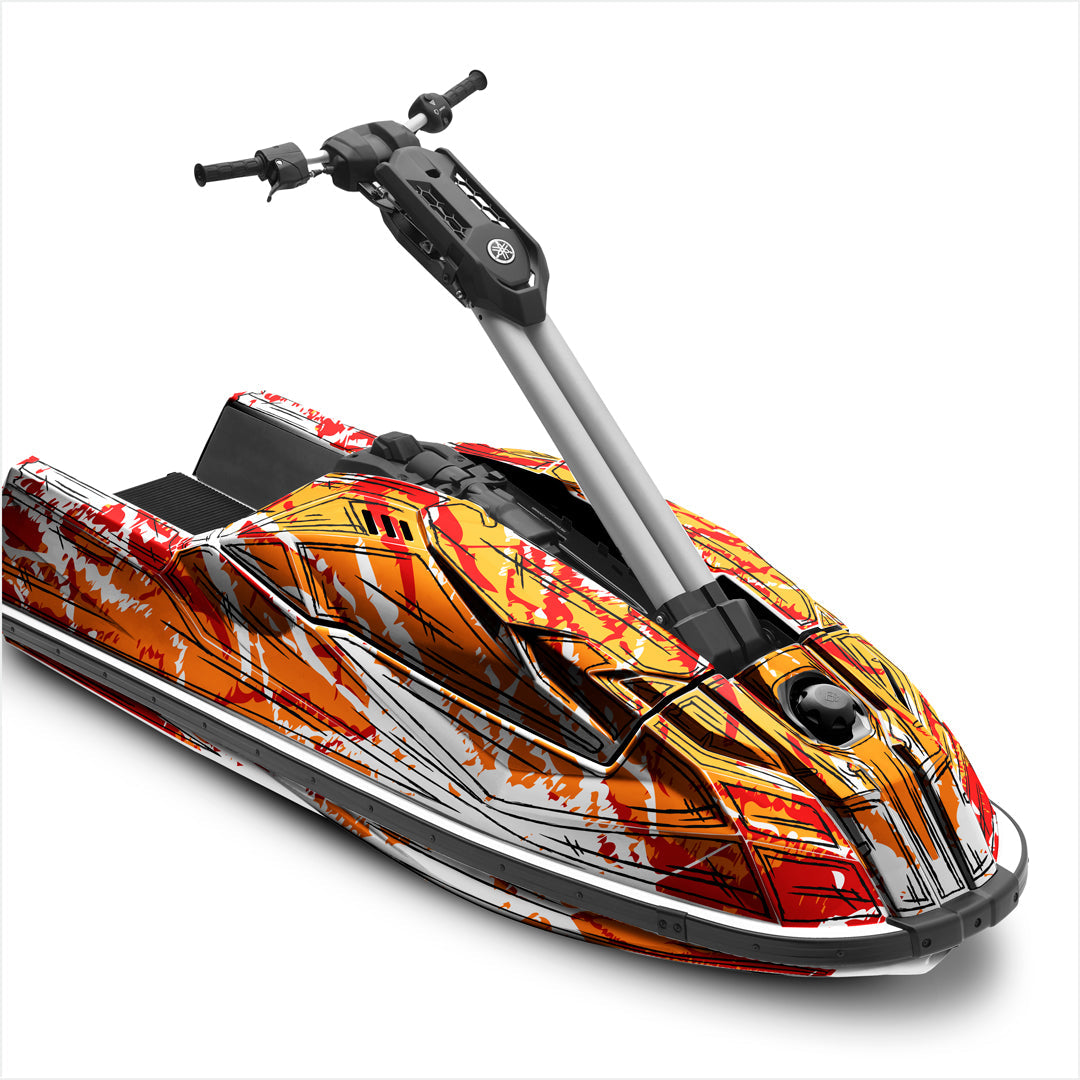 Sticker kit for Yamaha Super Jet