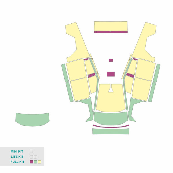 Tesla Cybertruck PPF Template cut file