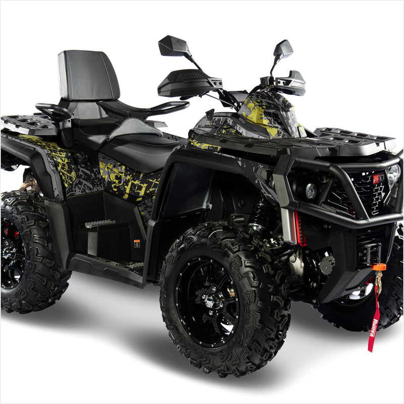 TRACKER-Designaufkleber für Aodes Pathcross 650-1000
