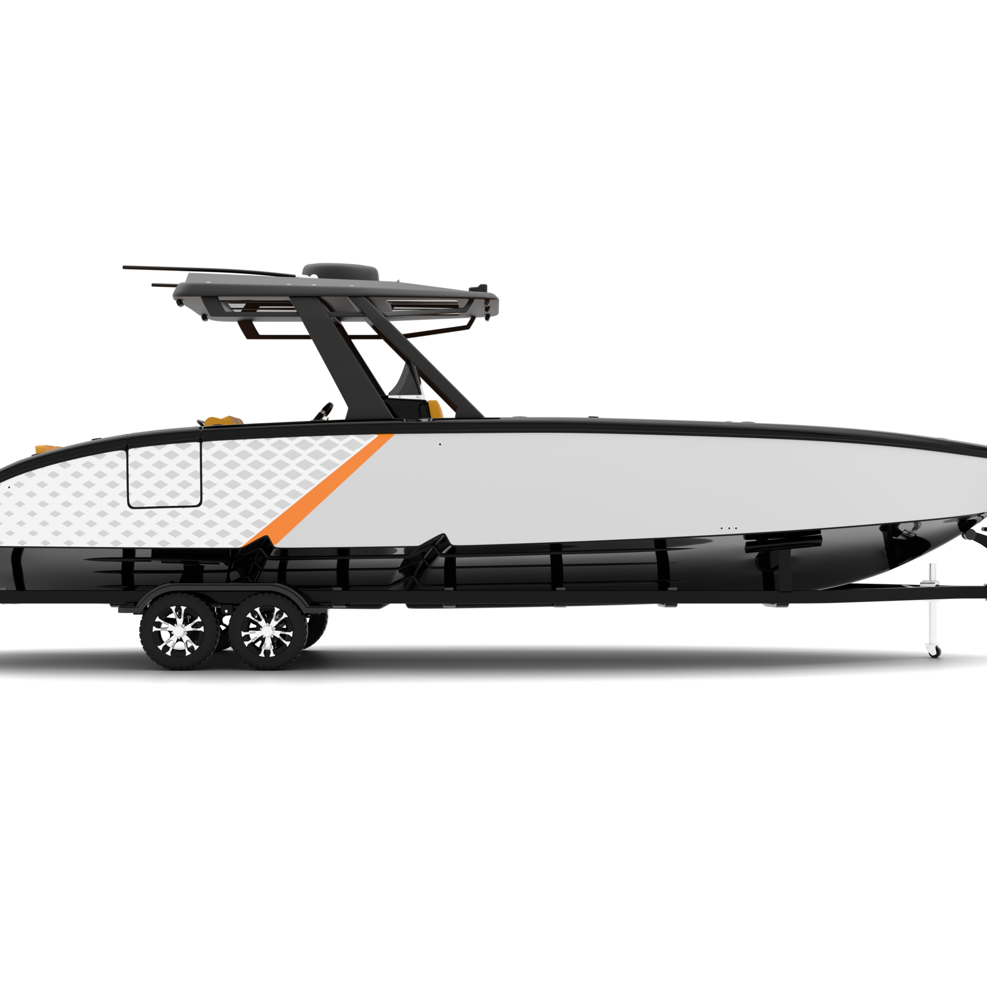 FUSION design stickers for Bowrider (7-9 m)