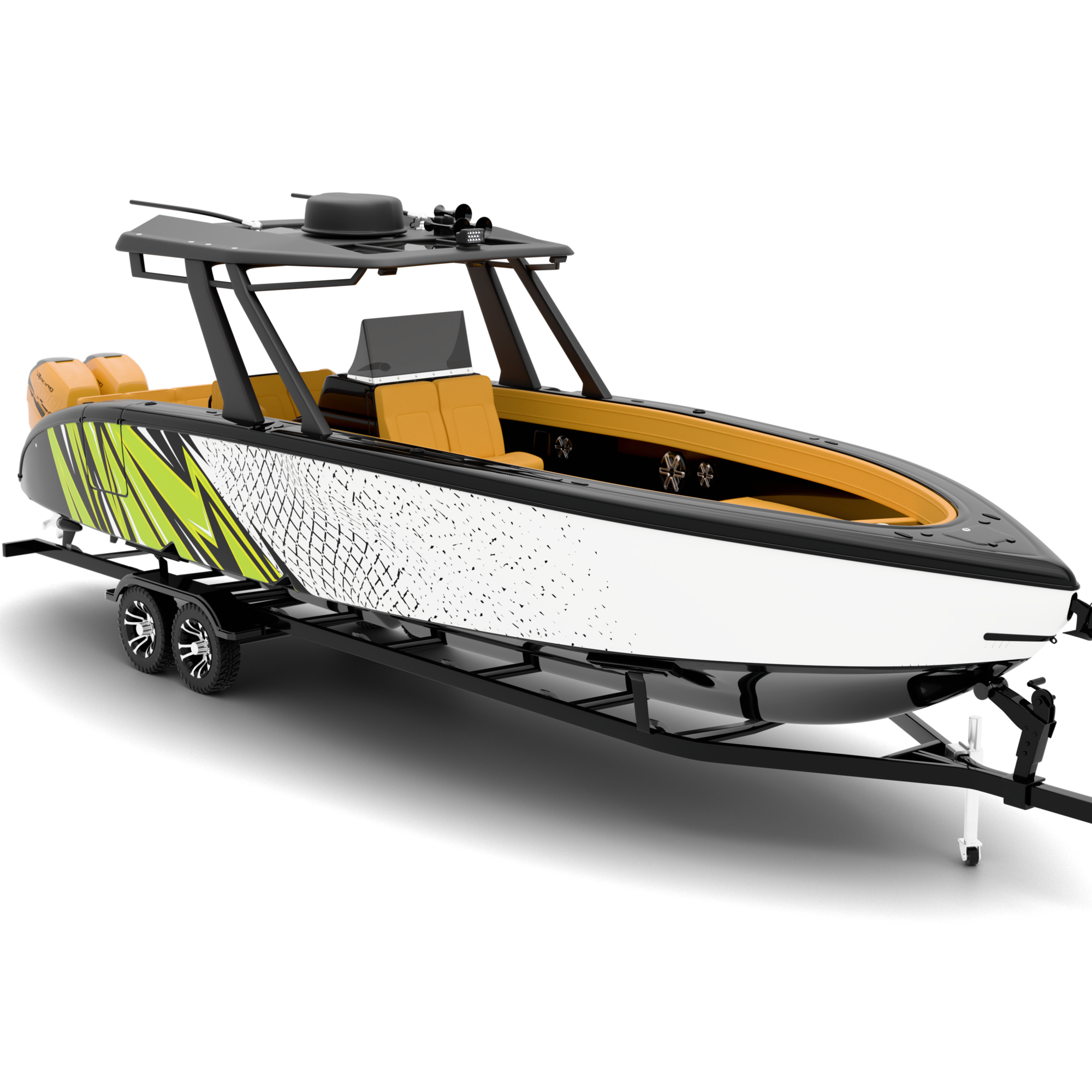 RAZER design stickers for Bowrider (7-9 m)