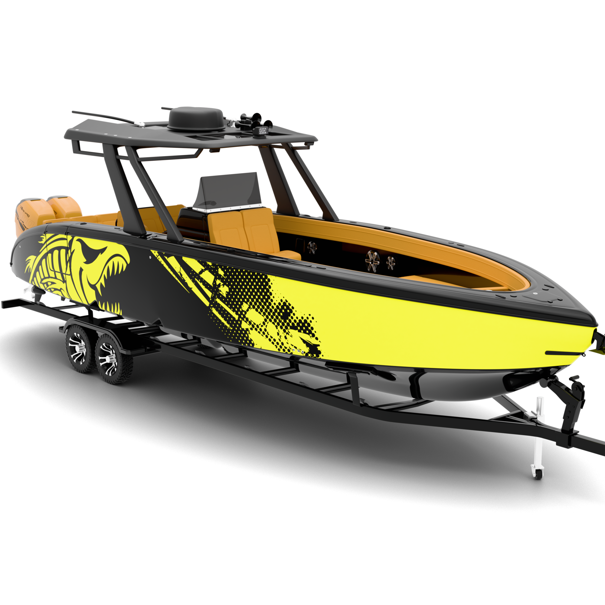 REVENANT design stickers for Bowrider (7-9 m)