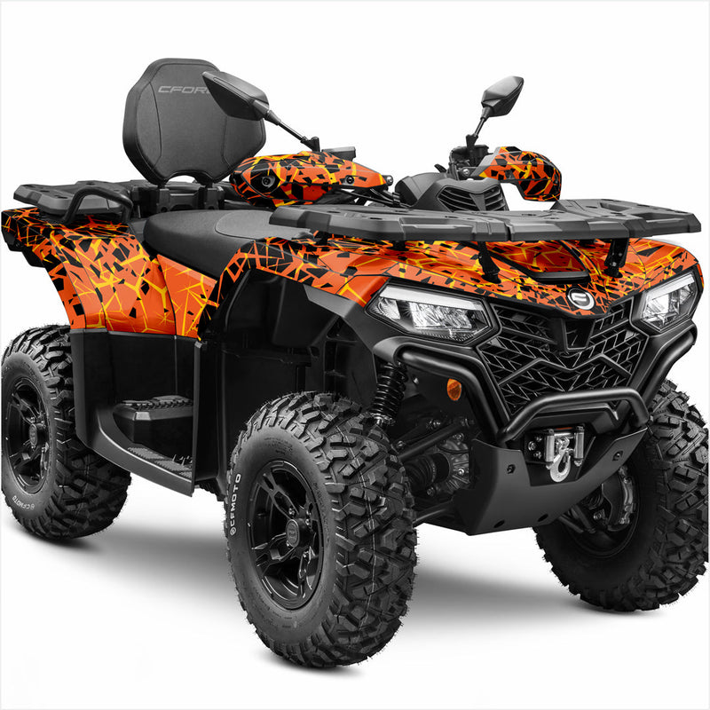QUAKE-Designaufkleber für CFMOTO CFORCE 400-520