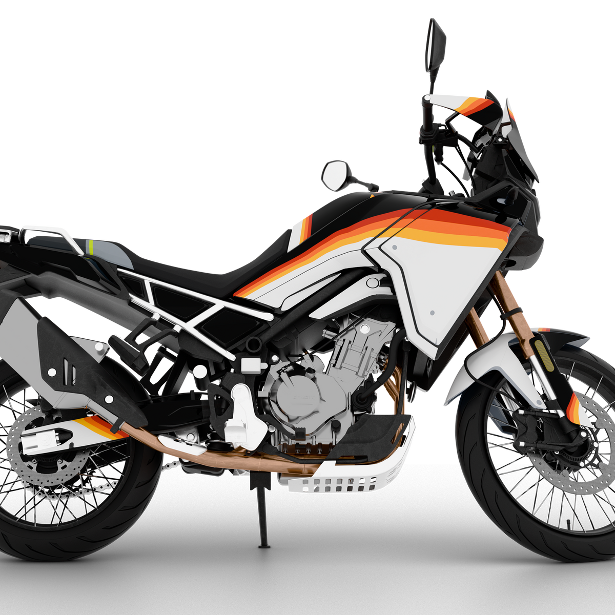Naklejki LINE ART do CFMOTO MT450 (od 2024)