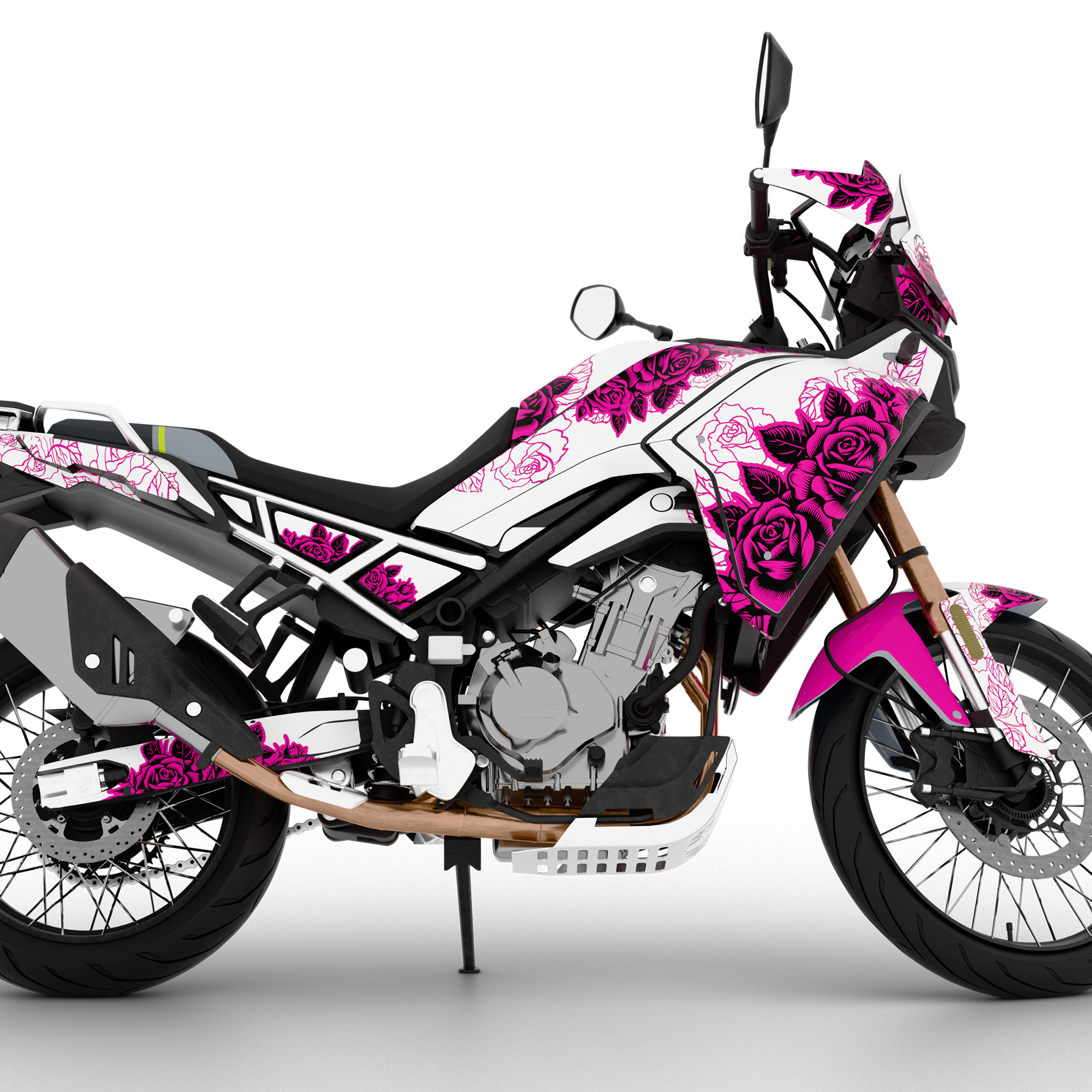 SOFIJA design stickers for CFMOTO MT450 (from 2024)
