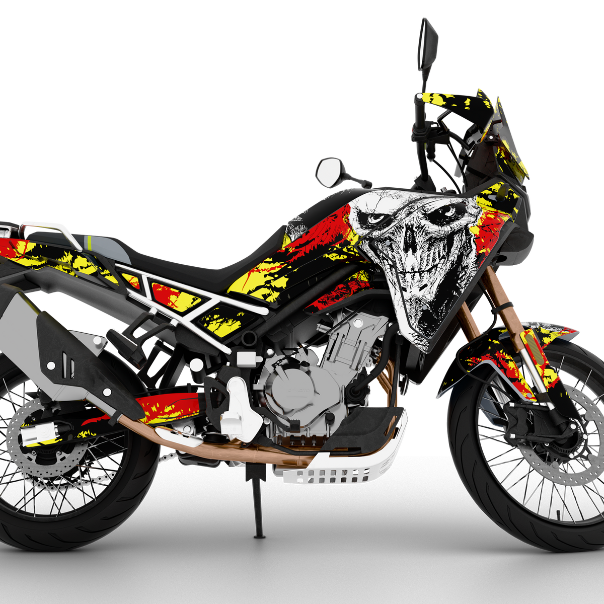 Naklejki SYMBIOTE na CFMOTO MT450 (od 2024)