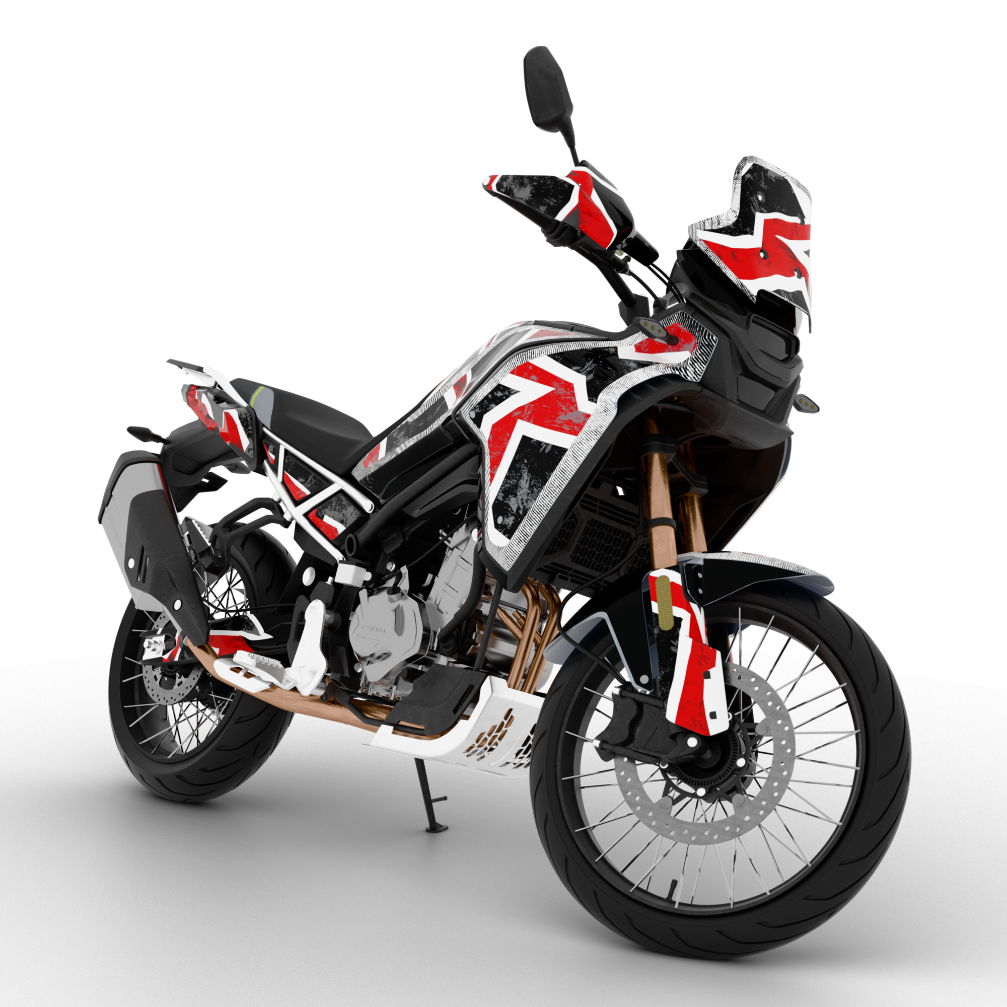 IMPULSE design stickers for CFMOTO MT450 (from 2024)