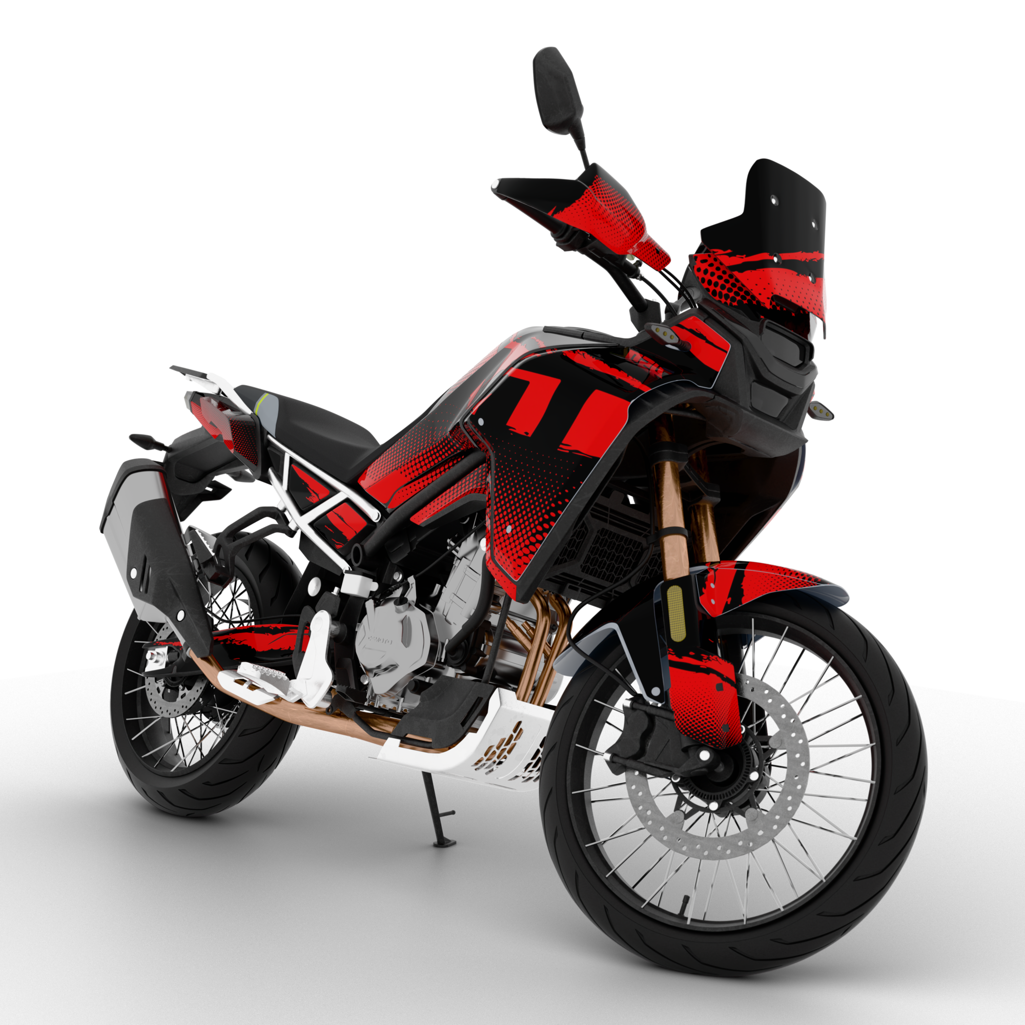 SHADOW design stickers for CFMOTO MT450 (from 2024)