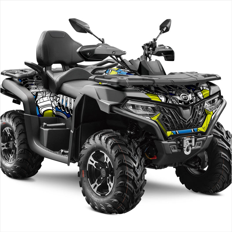 PETROL HEAD-Designaufkleber für CFMOTO CFORCE 600-625
