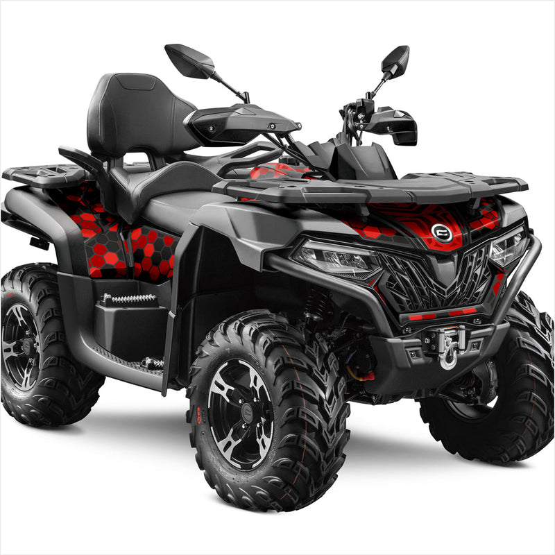 HEXA MEGA Designaufkleber für CFMOTO CFORCE 600-625