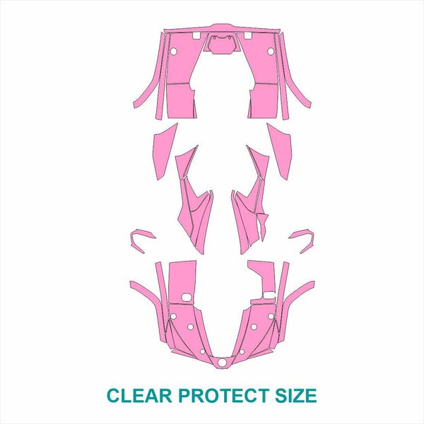CLEAR PROTECT stickers for CFORCE 400-520