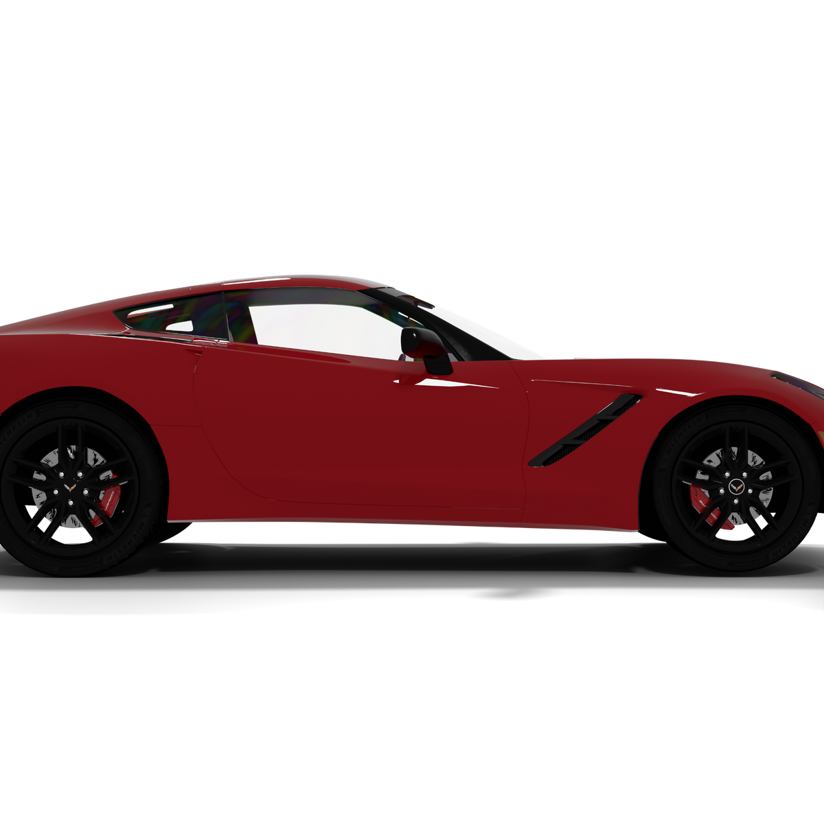 TOPHOOD design stickers for Corvette C7 (from 2014)