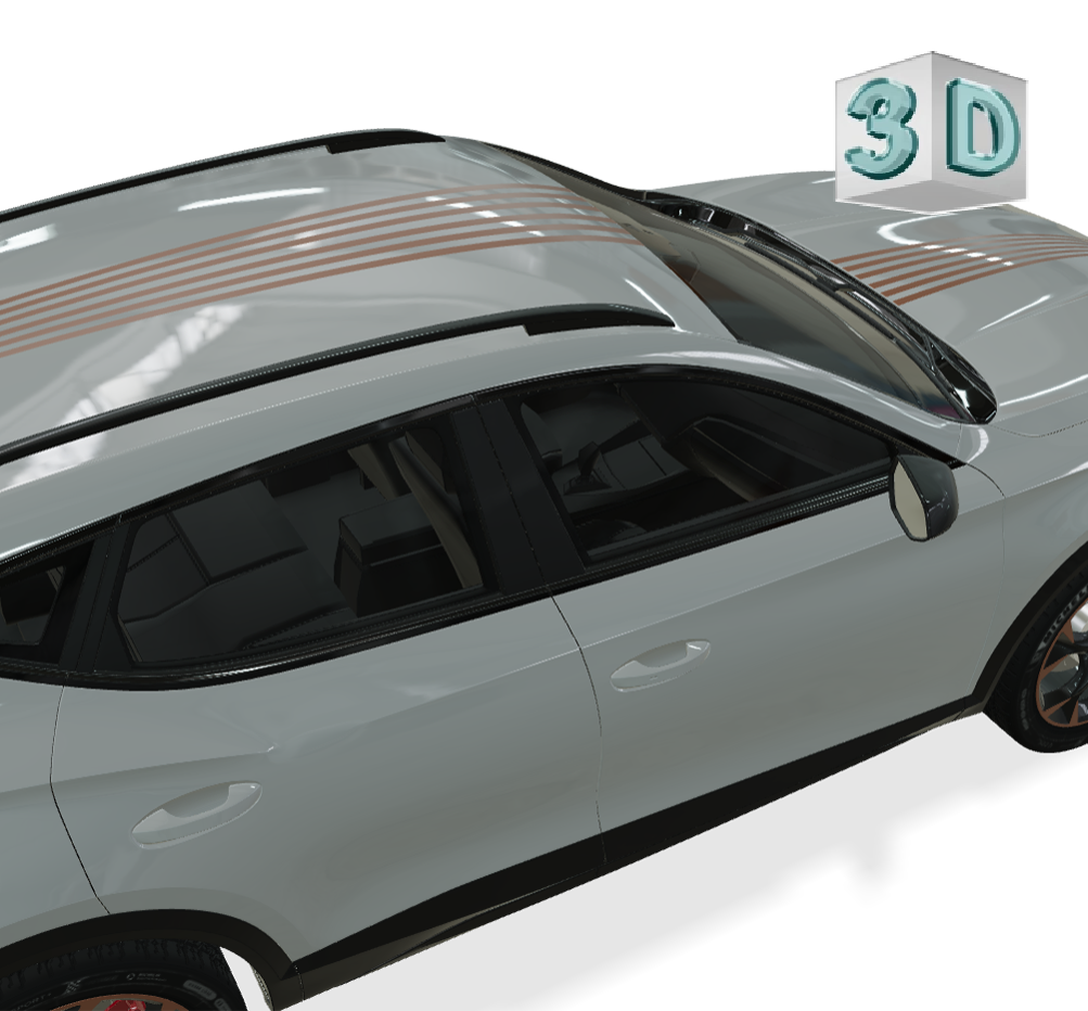 STRINGS stickers for Cupra Formentor (from 2020)