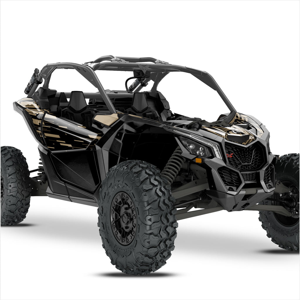 CYBER design stickers for Can-Am Maverick X3 (7)