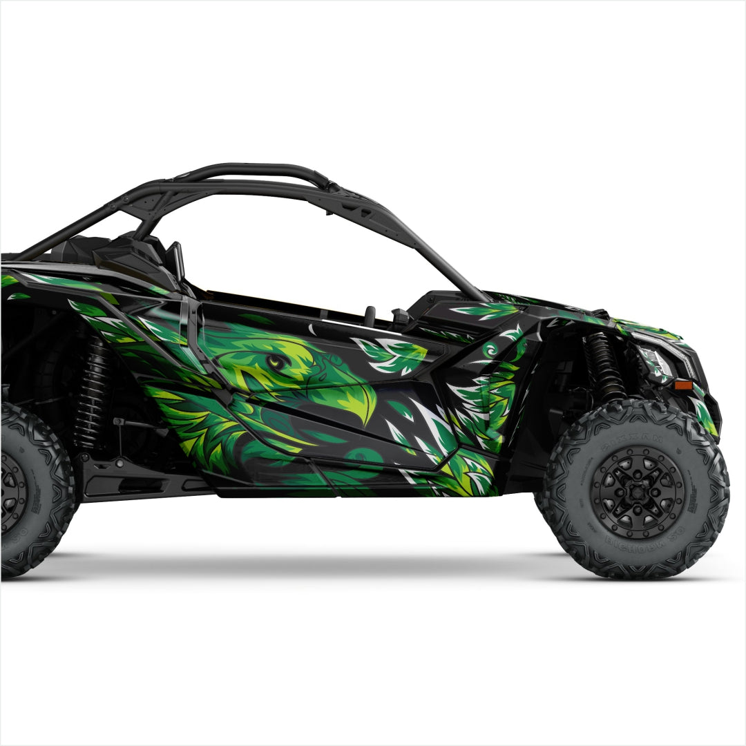 Can Am Maverick x3 custom wrap decals