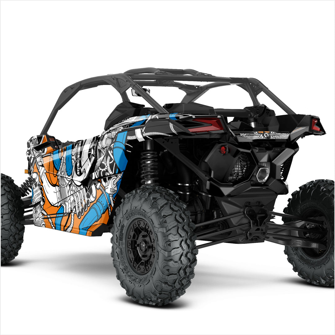 Can Am Maverick x3 wrap stickers