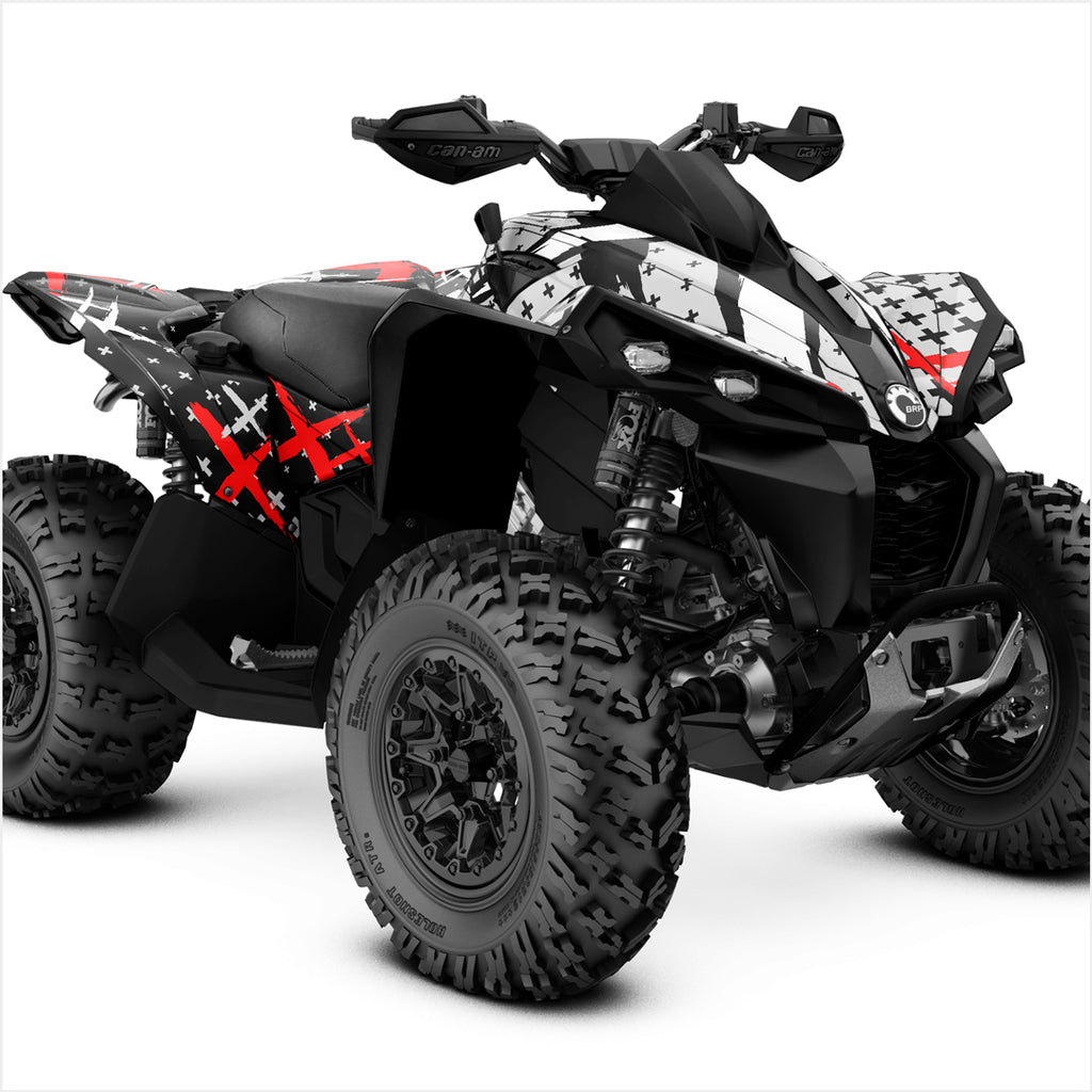 X design stickers for Can-Am Renegade XXC/XMR (5)