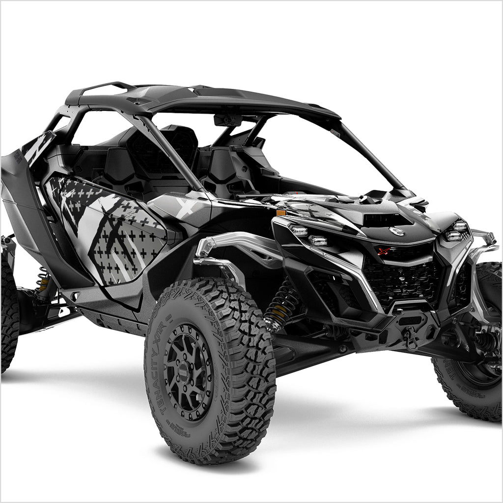 X design stickers for Can-Am Maverick R (1)