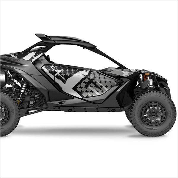 X design stickers for Can-Am Maverick R (1)