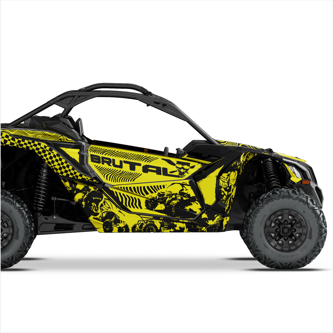 Maverick R Xrc Sticker Can_Am_Maverick_x3_decal_kit
