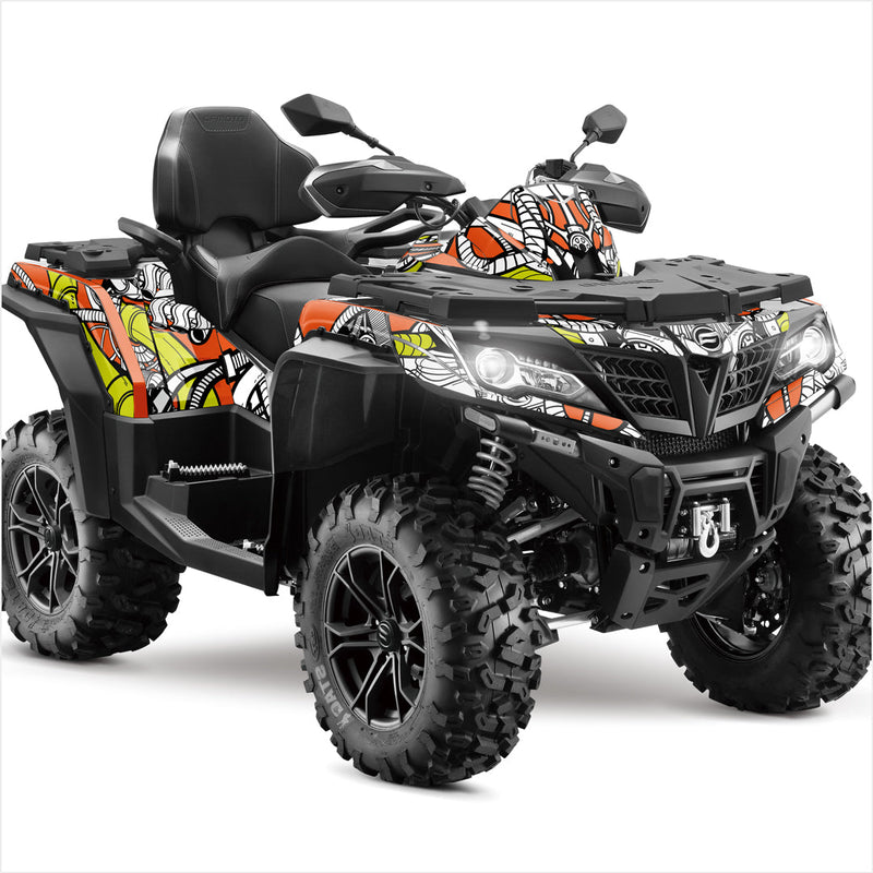 PETROL HEAD-Designaufkleber für CFMOTO CFORCE 800-1000