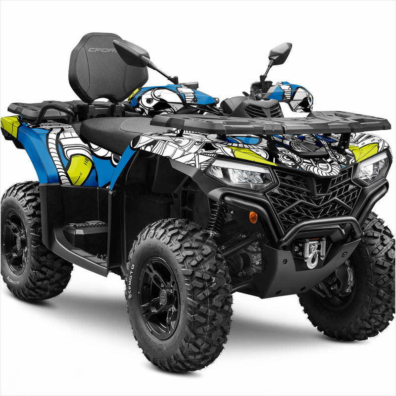 PETROL HEAD-Designaufkleber für CFMOTO CFORCE 400-520