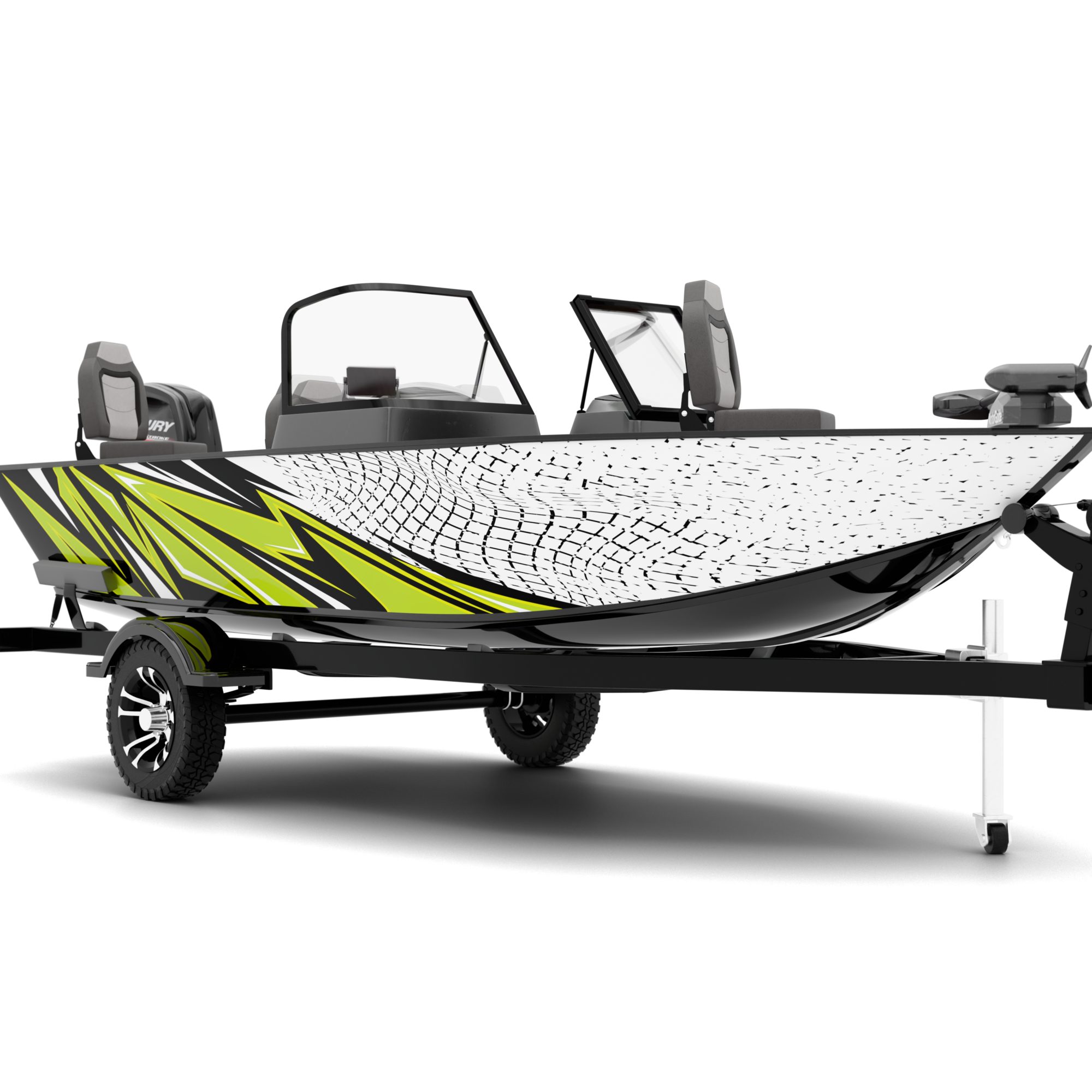 RAZER design stickers for Fishing Boat (4-6 m)
