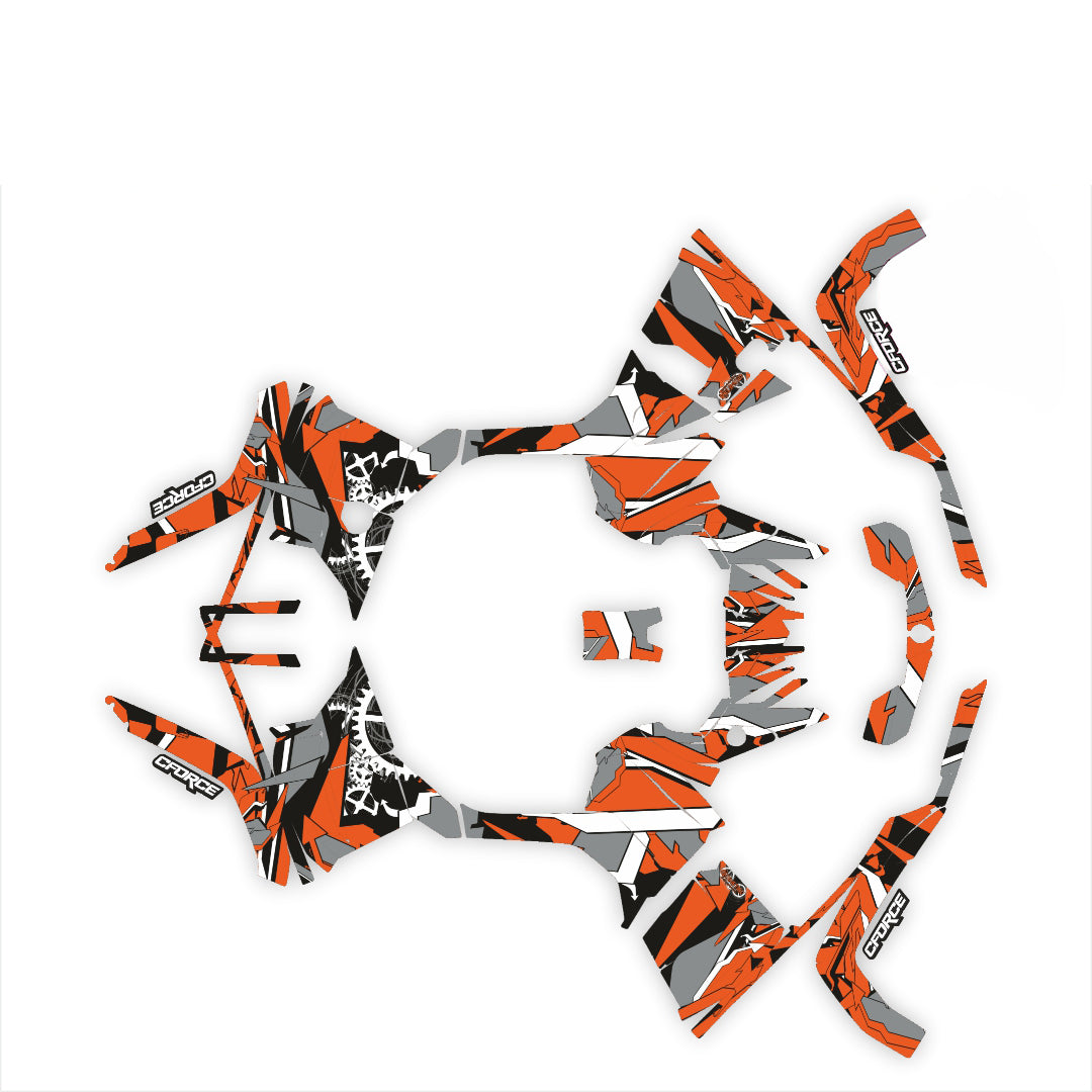 Cforce 1000 adesivi kit cfmoto