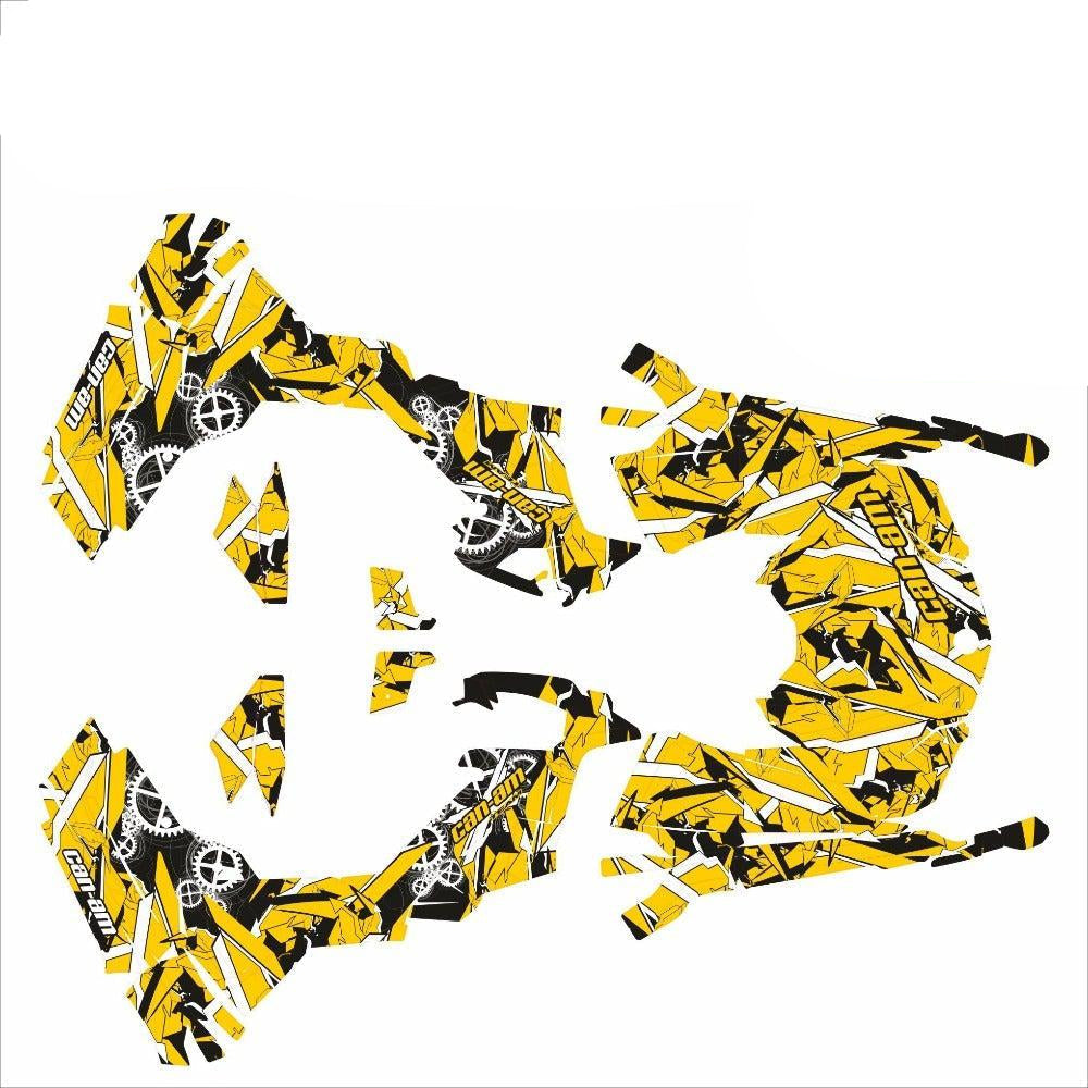 Can Am Outlander graphics stickers set