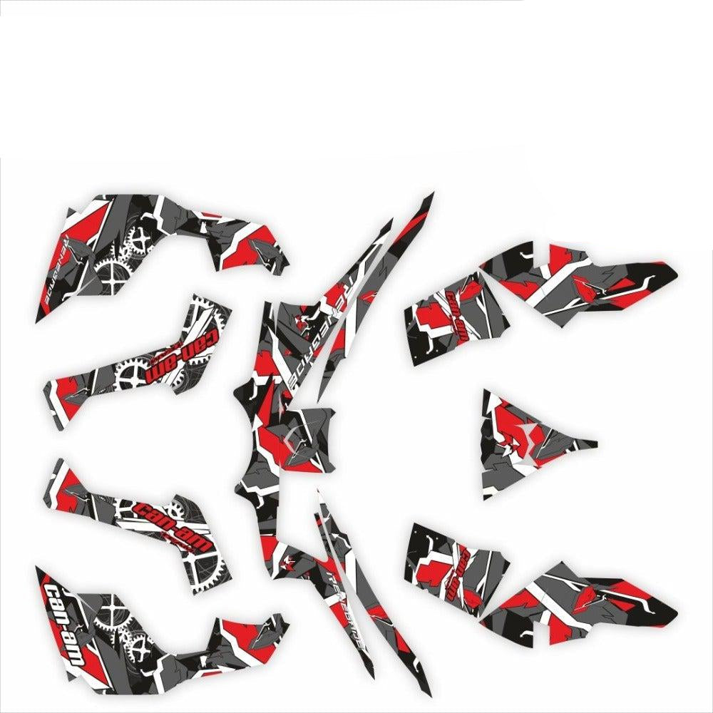 Can Am Renegade stickers with amazing graphics