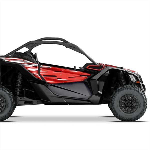 CYBER design stickers for Can-Am Maverick X3 (5)