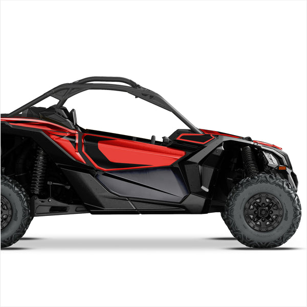 SIMPLE design stickers for Can-Am Maverick X3 (1)