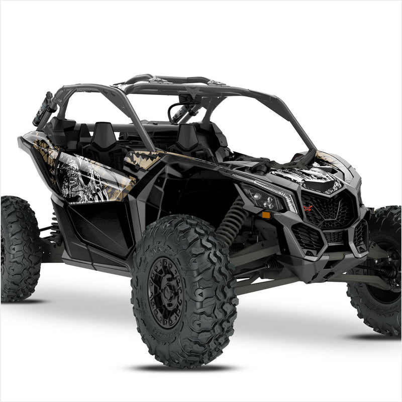 SYMBIOTE-Designaufkleber für Can-Am Maverick X3
