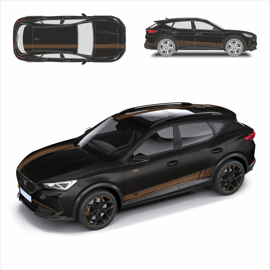 TVVXIO Auto Stemmi e Decorazioni, per Cupra Formentor 2020 2021 2022 2023 2024 Adesivo 3D per Auto, Emblema Sportivo, Adesivi Auto per Decorazione,A Black TVVXIO Auto Stemmi e Decorazioni, per Cupra Formentor 2020 2021 2022 2023 2024 Adesivo 3D per Auto, Emblema Sportivo, Adesivi Auto per Decorazione,A Black