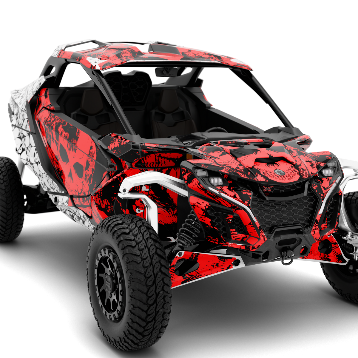 Naklejki SKULLY do Can-Am Maverick R (od 2024)