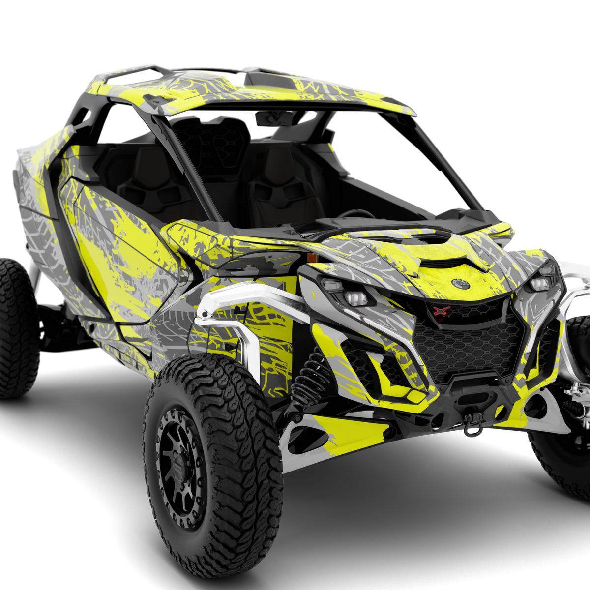 Naklejki design TRACKER do Can-Am Maverick R (od 2024)