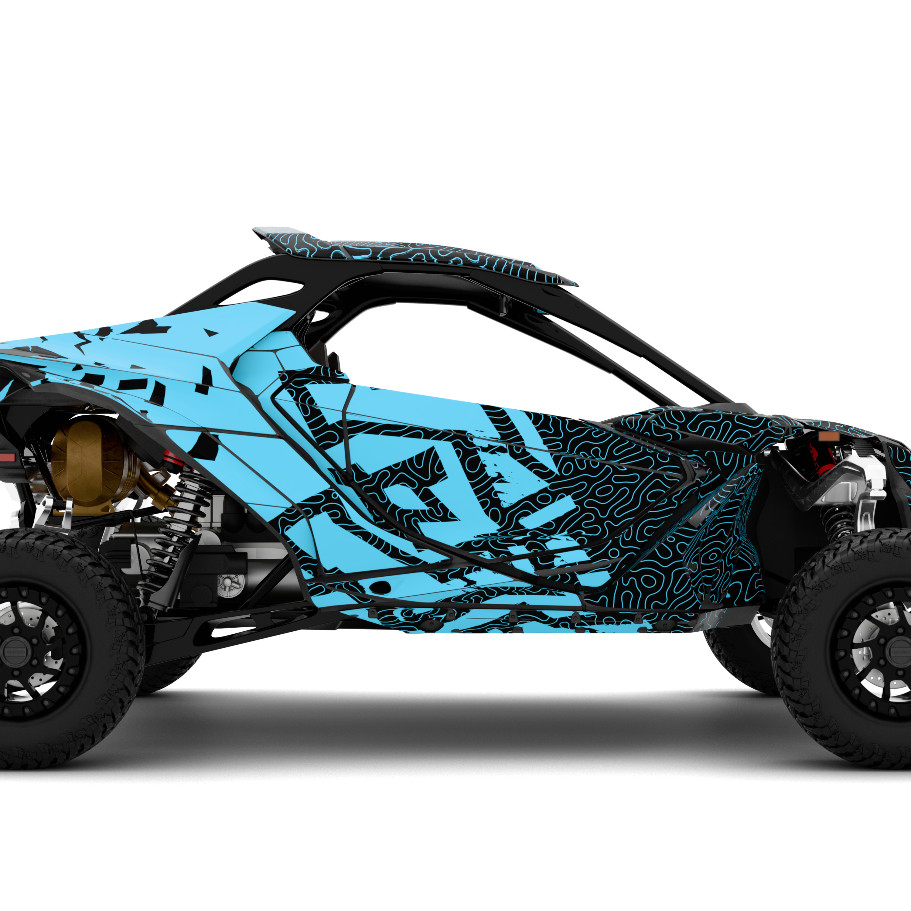 APEX design stickers for Can-Am Maverick R (from 2024)