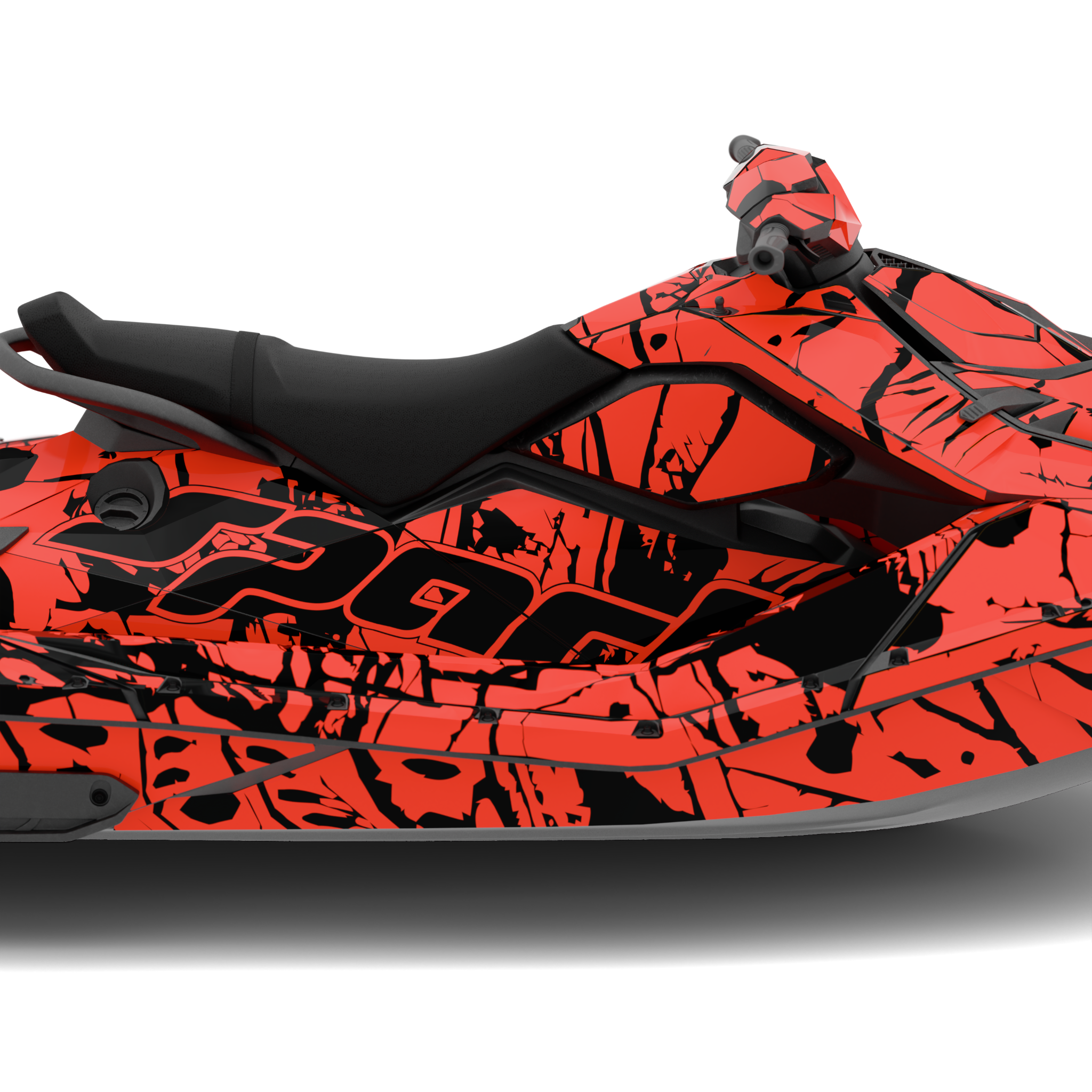 BREAKOUT design stickers for Sea-Doo Spark (from 2014)