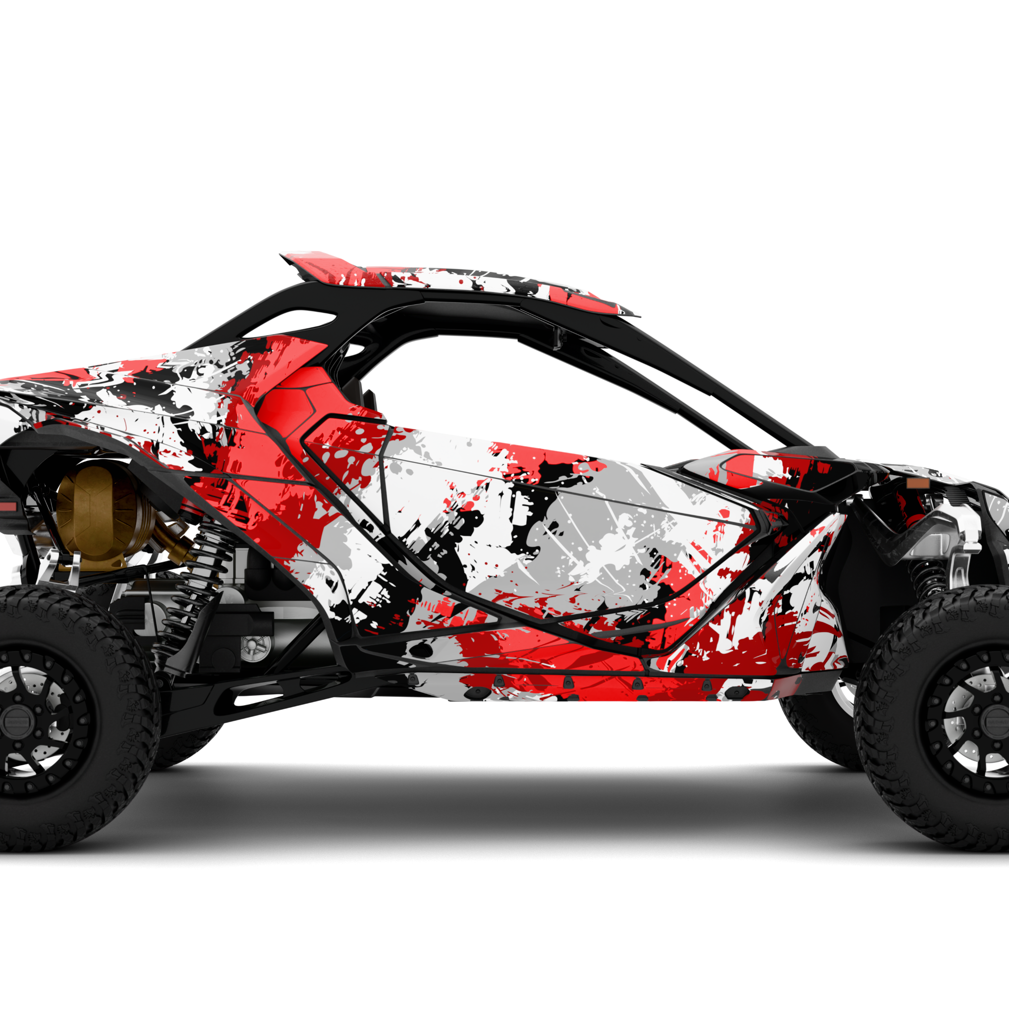 DRIFT design stickers for Can-Am Maverick R (from 2024)