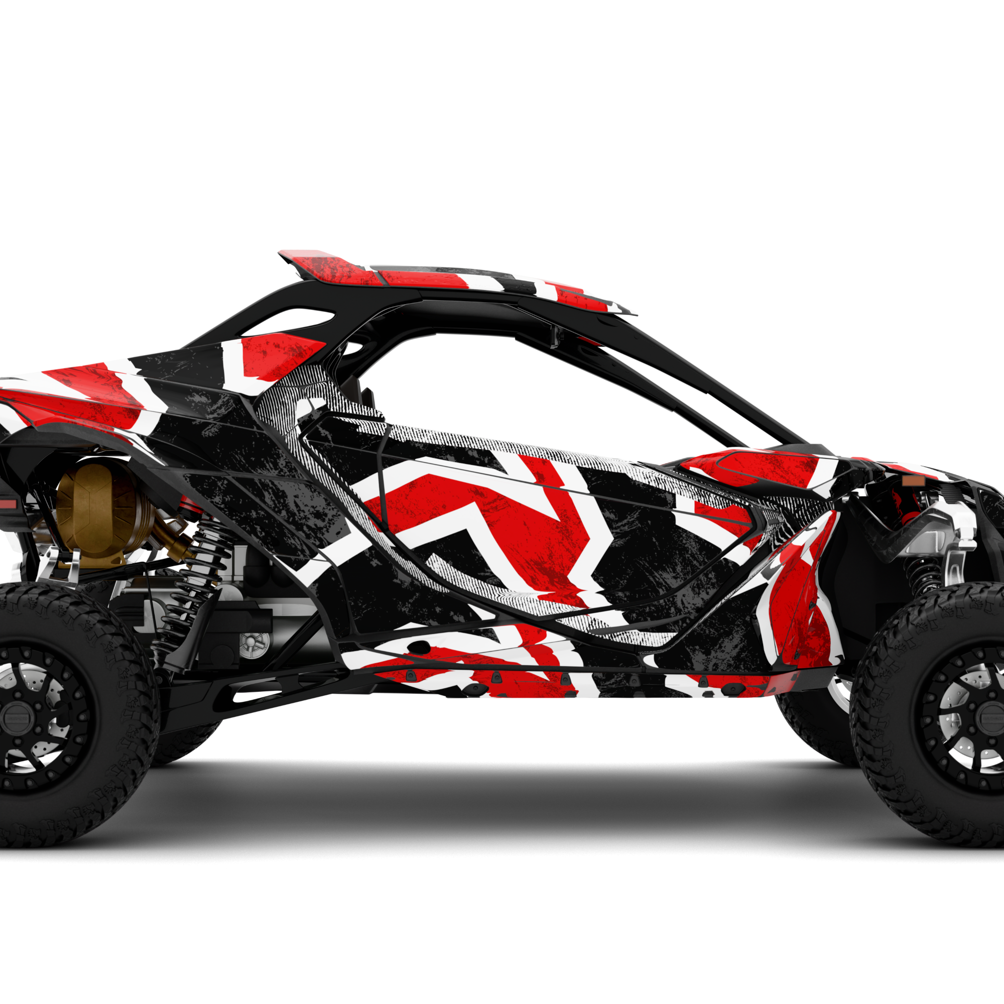 IMPULSE design stickers for Can-Am Maverick R (from 2024)