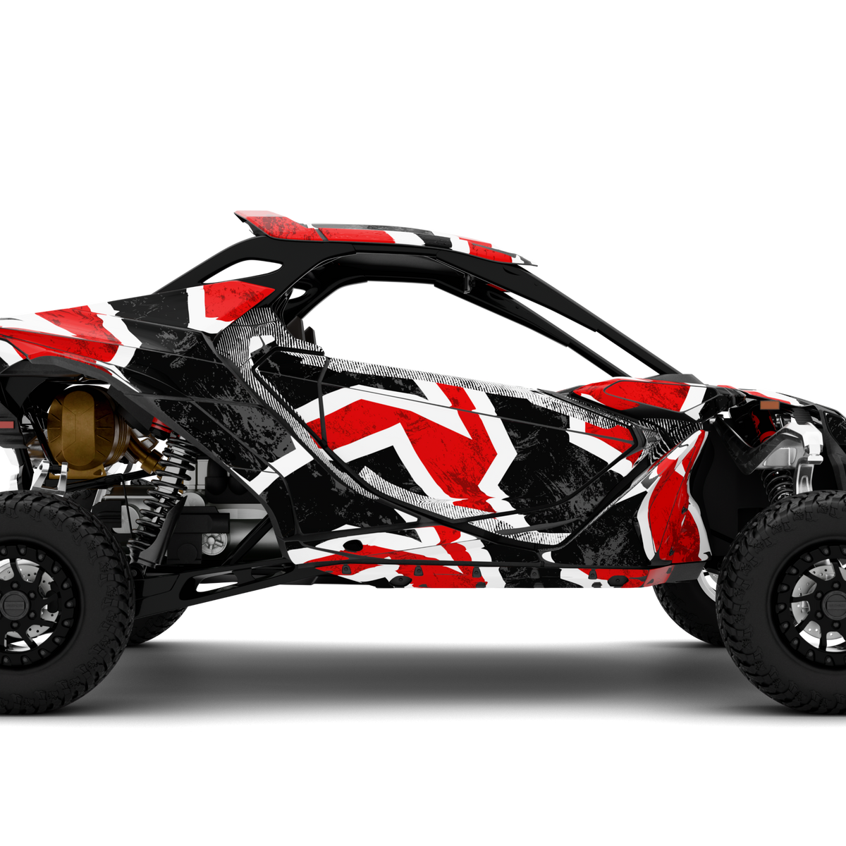 IMPULSE design stickers for Can-Am Maverick R (from 2024)