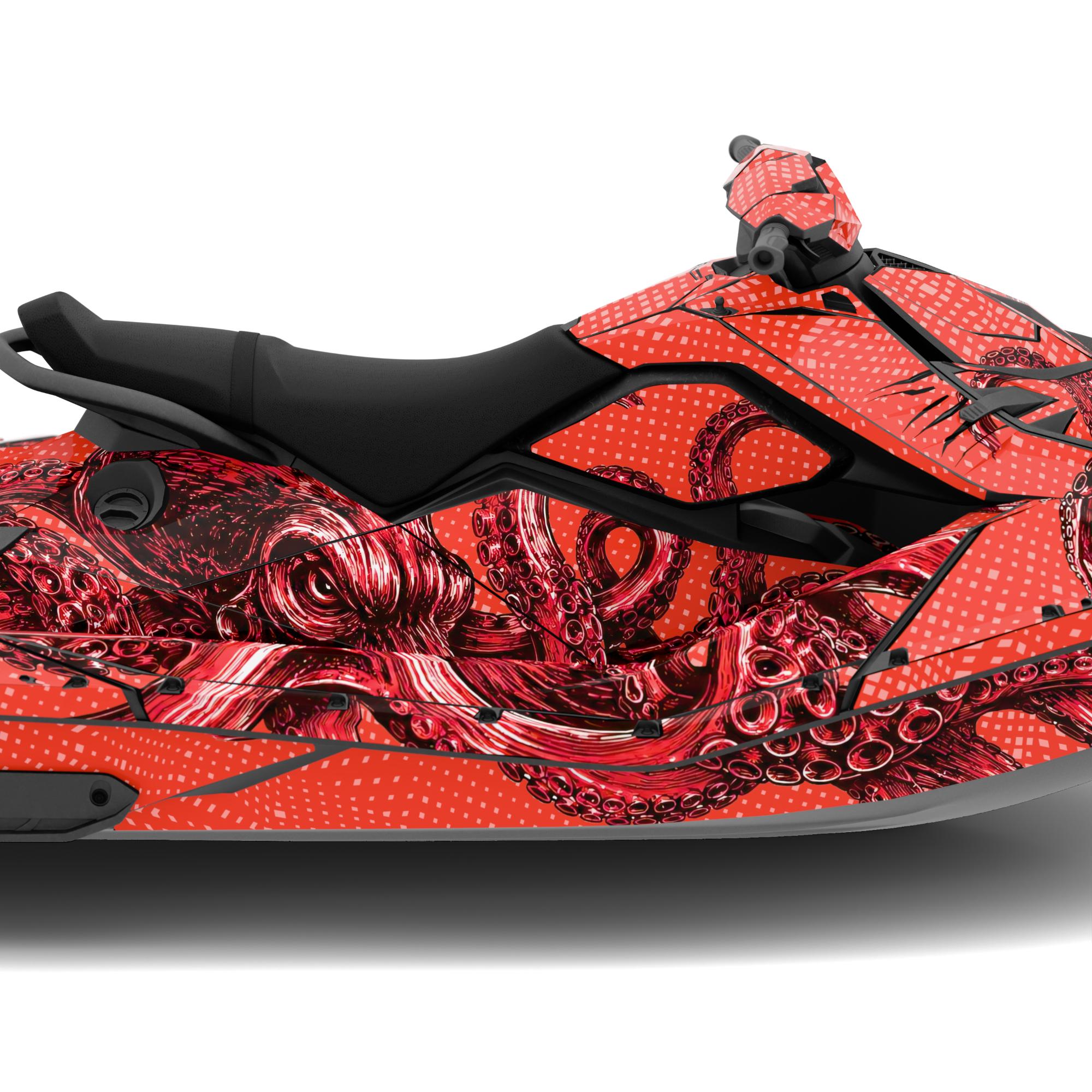 KRAKEN design stickers for Sea-Doo Spark (from 2014)