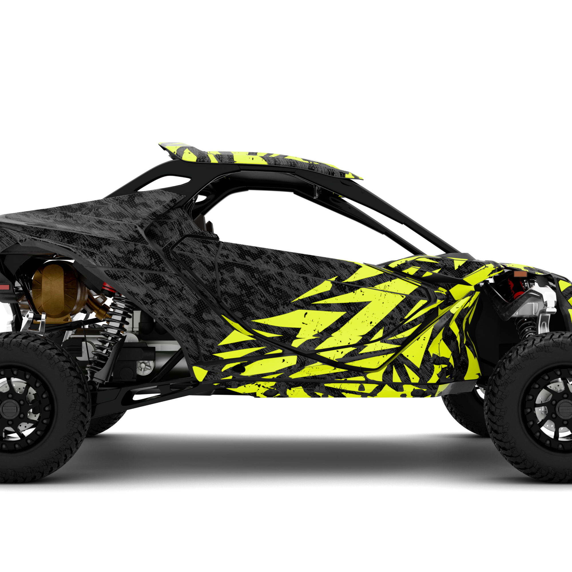 SHARD design stickers for Can-Am Maverick R (from 2024)