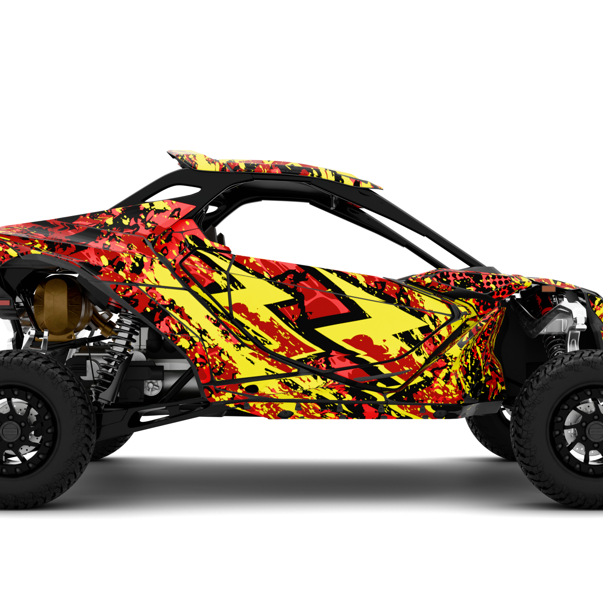 SPARK design stickers for Can-Am Maverick R (from 2024)