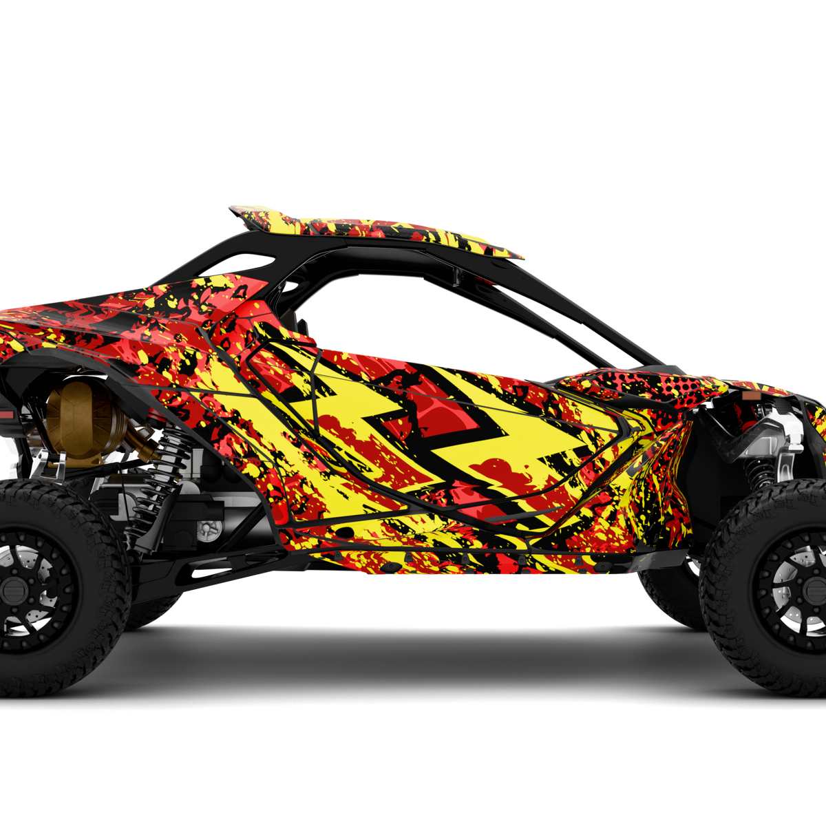 SPARK design stickers for Can-Am Maverick R (from 2024)