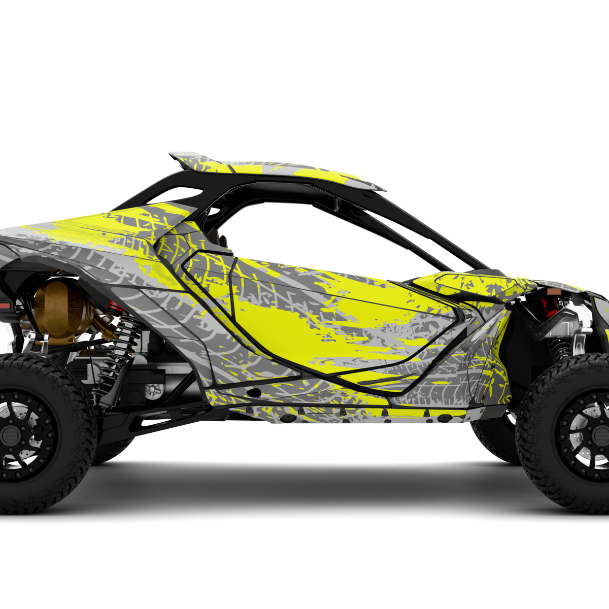 Naklejki design TRACKER do Can-Am Maverick R (od 2024)